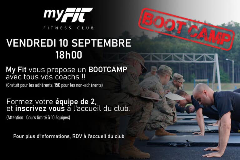 Boot Camp - Vendredi 10 septembre 2021